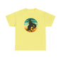 Ride It! Retro Cowboy Unisex Heavy Cotton Tee Rodeo, Honky Tonk,  Concert, County Fair -Great Layering Tee.  8 Great Colors to Choose From