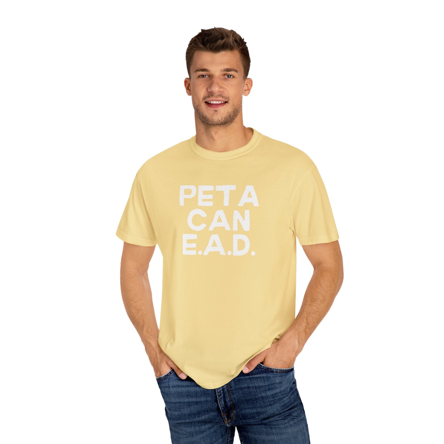Hey Farmers!!! Here is one for you...... PETA CAN EAD!!! Unisex Tee, Cattle Farmer Tshirt, Farm Tshirt