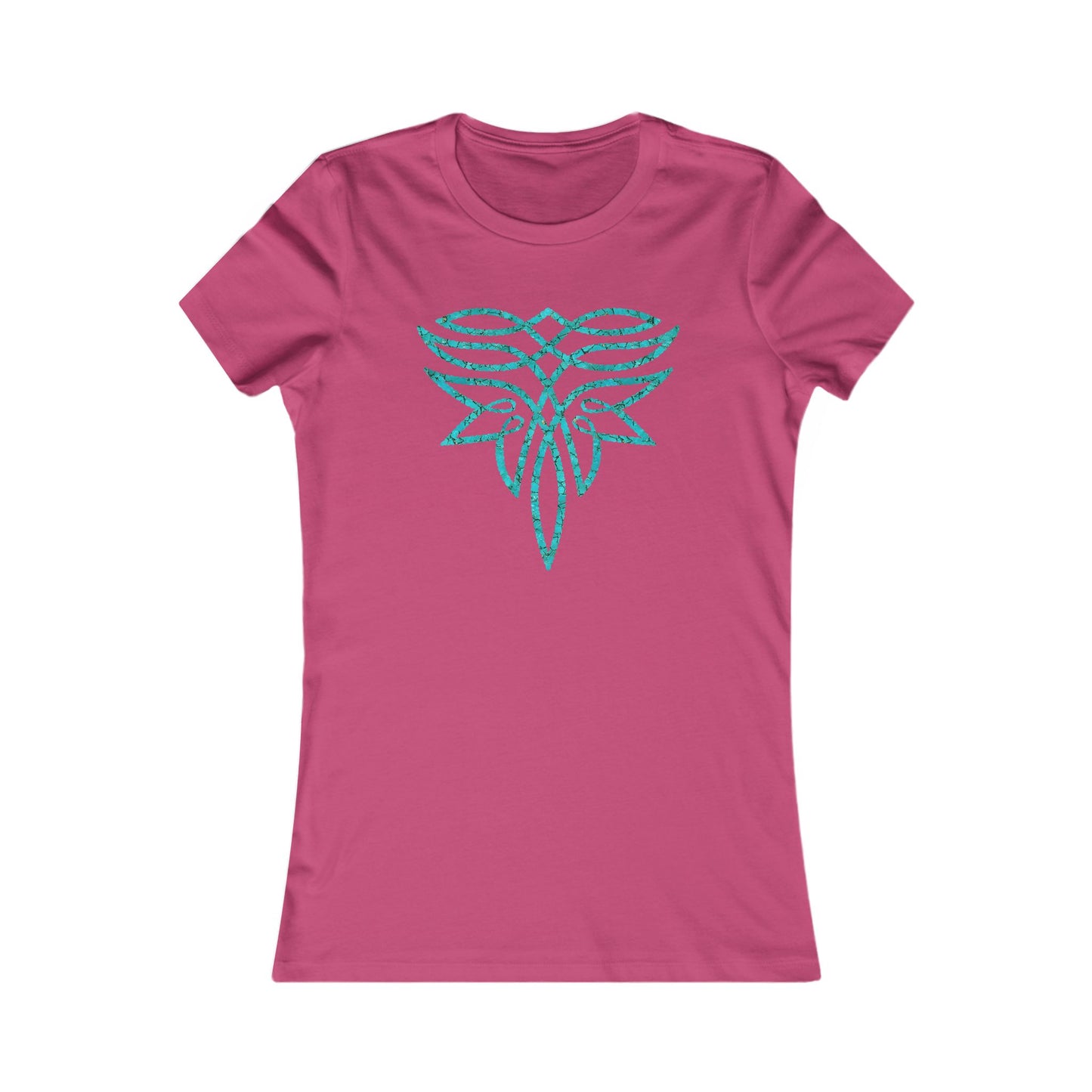 Who doesn't love turquoise? Especially in boot stitch... this berry tee will be your new fav
