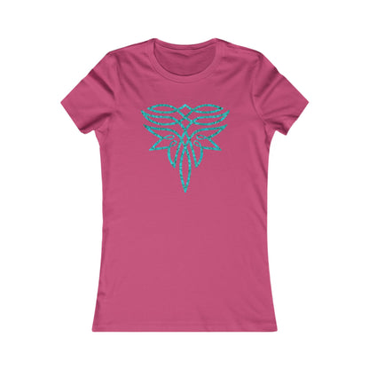 Who doesn't love turquoise? Especially in boot stitch... this berry tee will be your new fav