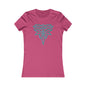 Who doesn't love turquoise? Especially in boot stitch... this berry tee will be your new fav