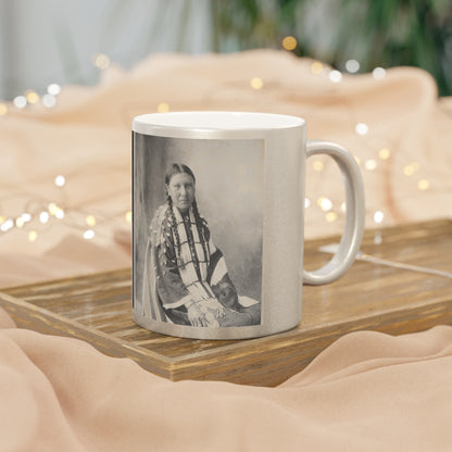 Sioux Photo Metallic Mug (Silver\Gold)