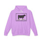 New Pretty Girls Run Pretty Cattle Comfort Colors Lightweight Hooded Sweatshirt - Multiple Colors Available