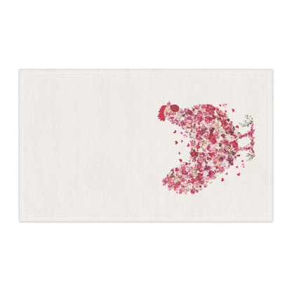 Charming Floral Chicken Tea Towels | Kitchen Decor, Farmhouse Style, Gift for Home Chef, Housewarming, Spring Decor Rooster Towel, Chicken Kitchen
