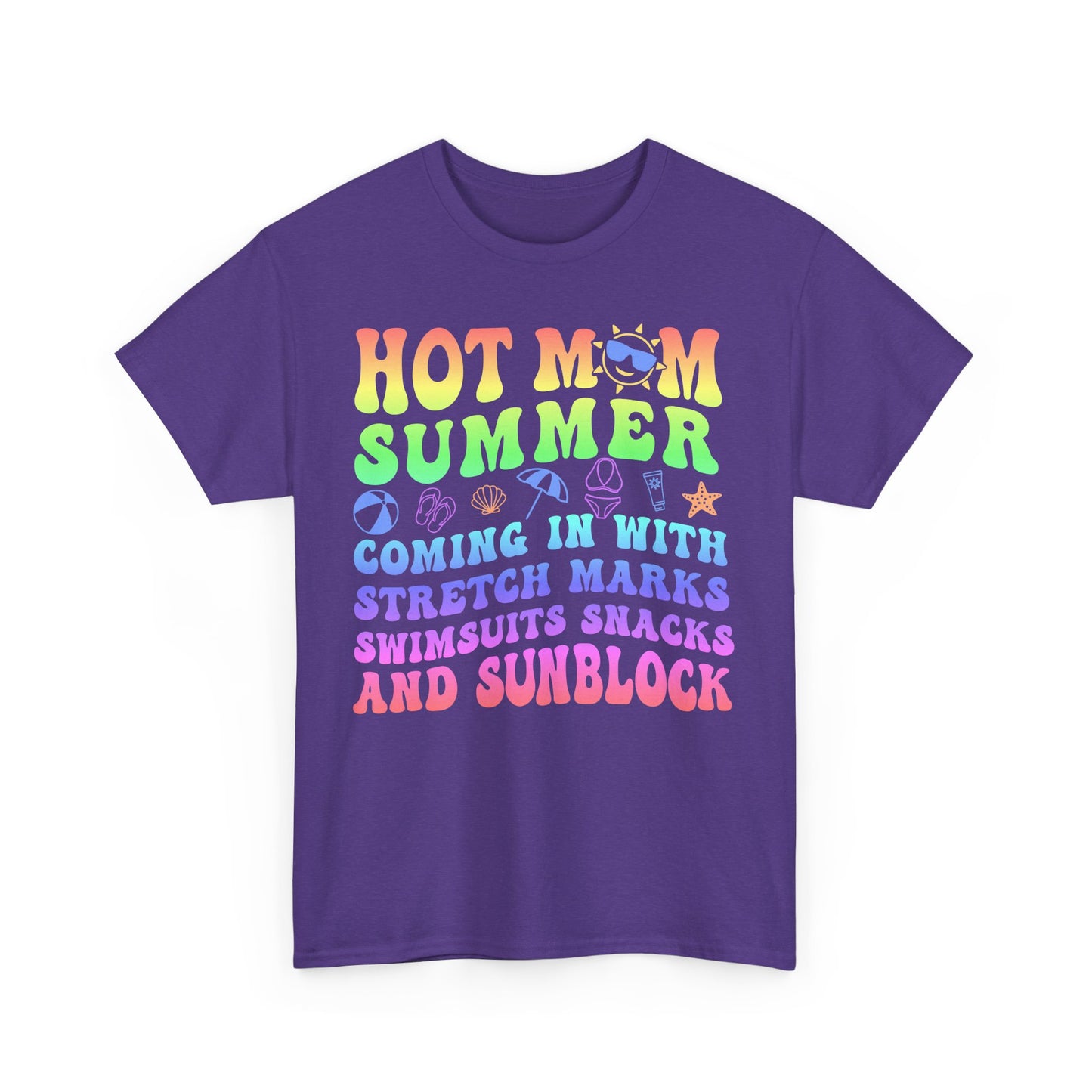 New HOT Summer Mom Tee, Hot Momma Summer Shirt,  Perfect Gift for Moms, Trendy Summer Top, Trendy Graphic Tee
