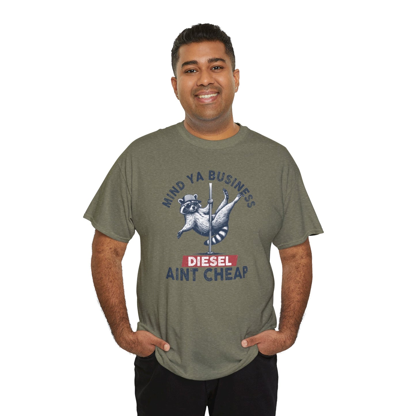 Diesel Aint Cheap!! Great Tee for Guys or Gals, Funny Raccoon Tee Shirt, Diesel Trucks, Farmers Tee, Tractor Tshirt, Diesel Prices, Funny Tshirt