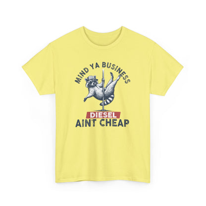 Diesel Aint Cheap!! Great Tee for Guys or Gals, Funny Raccoon Tee Shirt, Diesel Trucks, Farmers Tee, Tractor Tshirt, Diesel Prices, Funny Tshirt