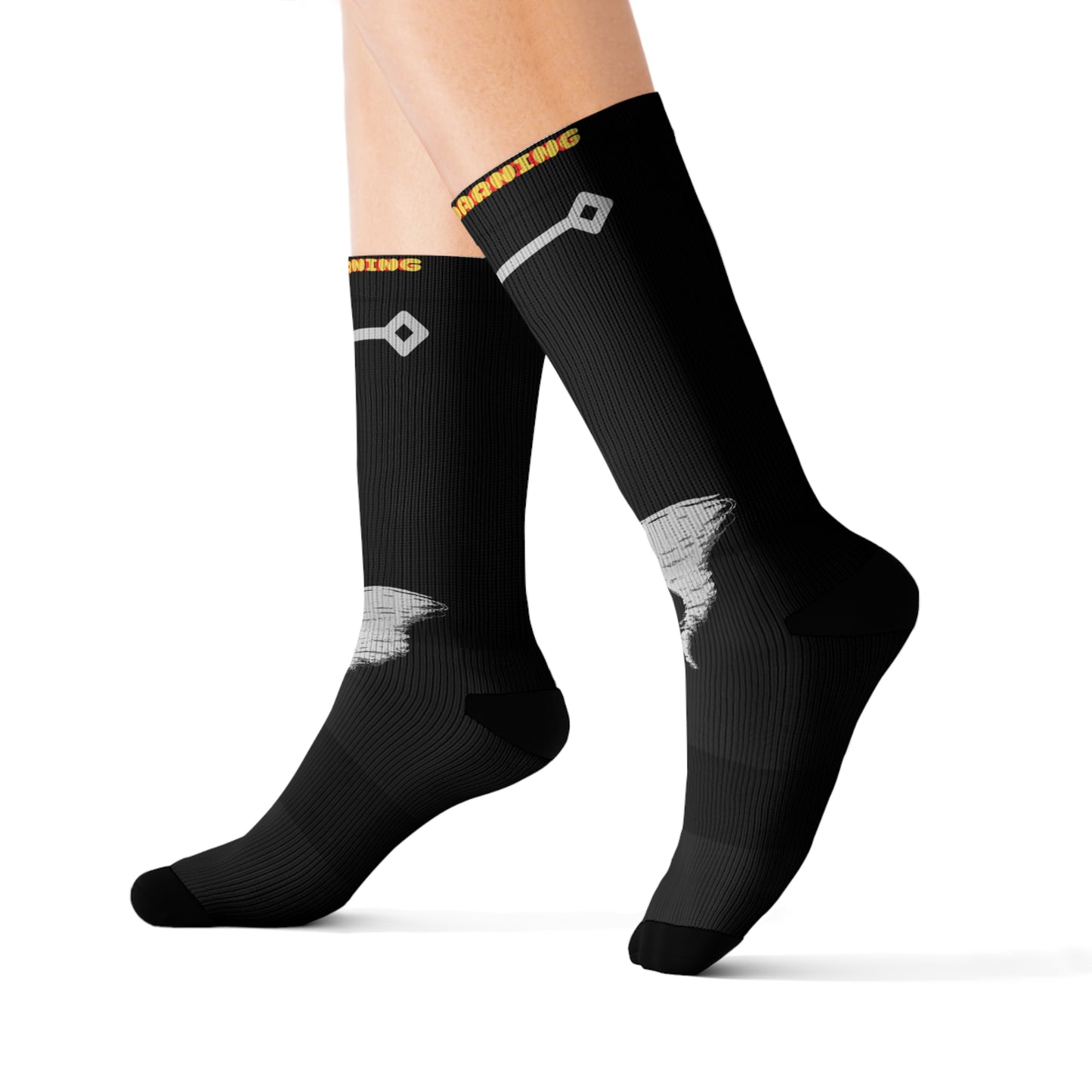 Tornado Without Warning Performance Trendy Boot Socks