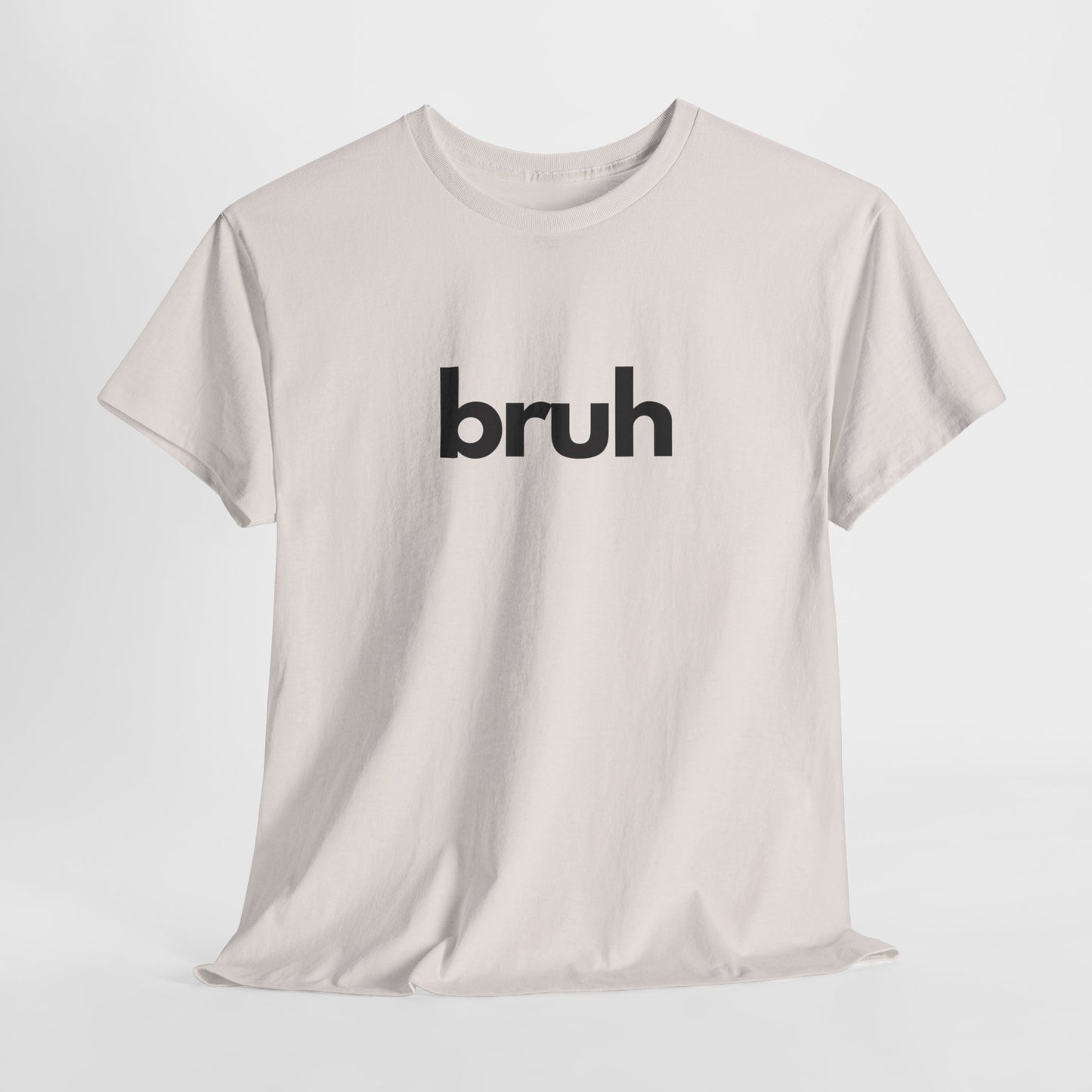 Yo Yo! BRUH.......Funny 'bruh' Unisex Heavy Cotton Tee - Casual Graphic Shirt for Everyday Wear Simple  9 Great Colors Mothers Fathers Day
