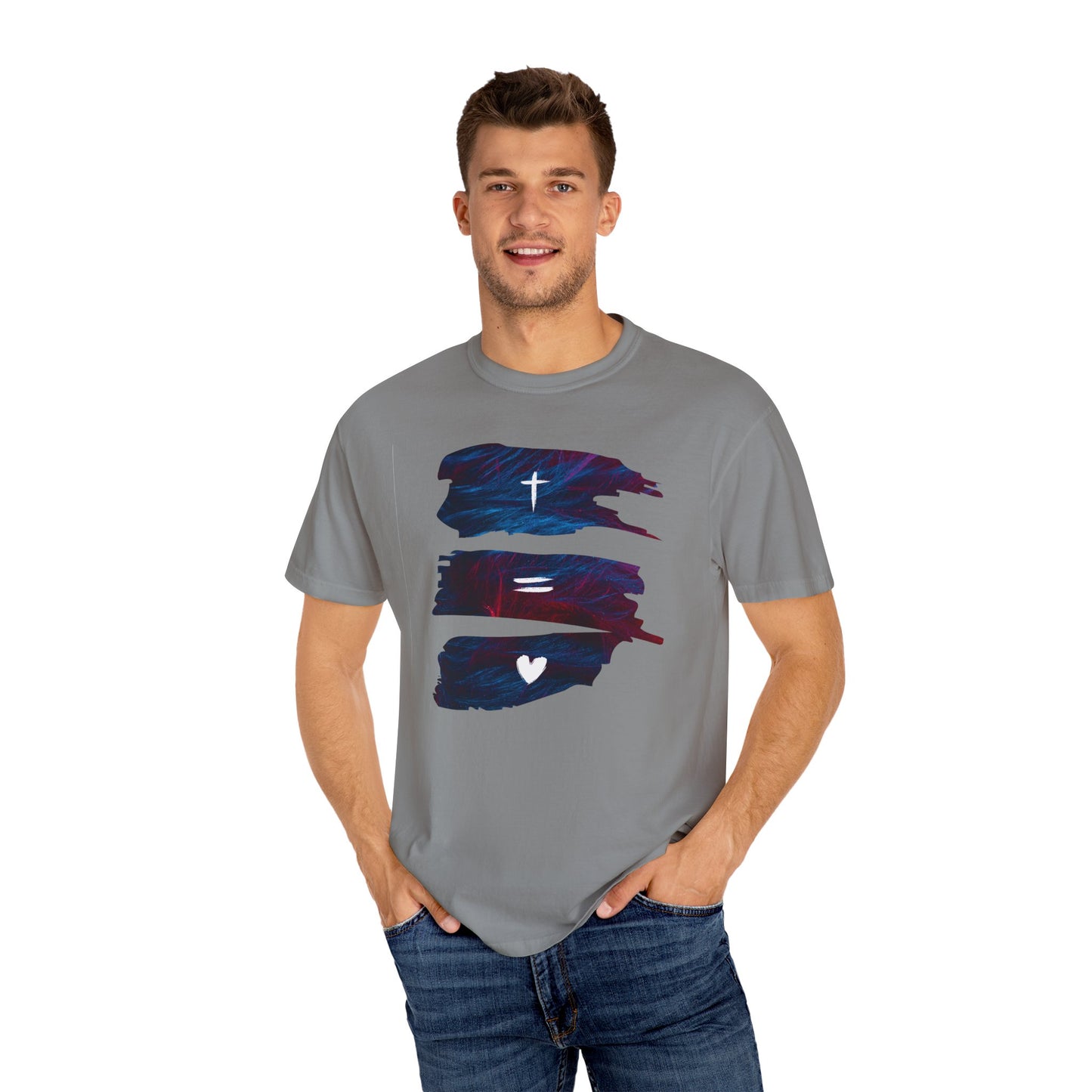 Faith Equals Love Unisex T-shirt - Church Camp Vacation Bible School Shirt