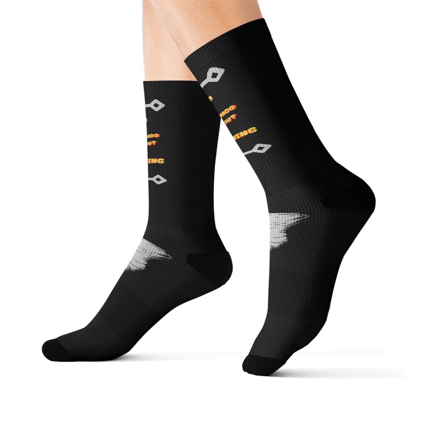 Tornado Without Warning Performance Trendy Boot Socks