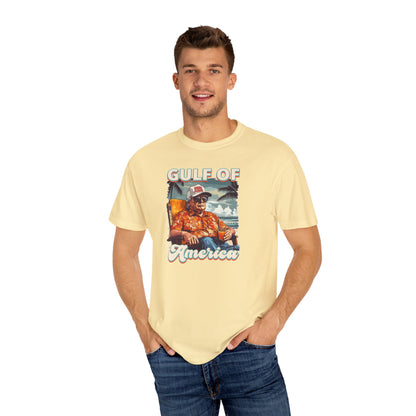 Donald Trump Vintage Gulf of America T-Shirt - Relaxed Fit Unisex Tee Gulf Of America Patriotic Tee, Gulf of America Shirt Est 2025