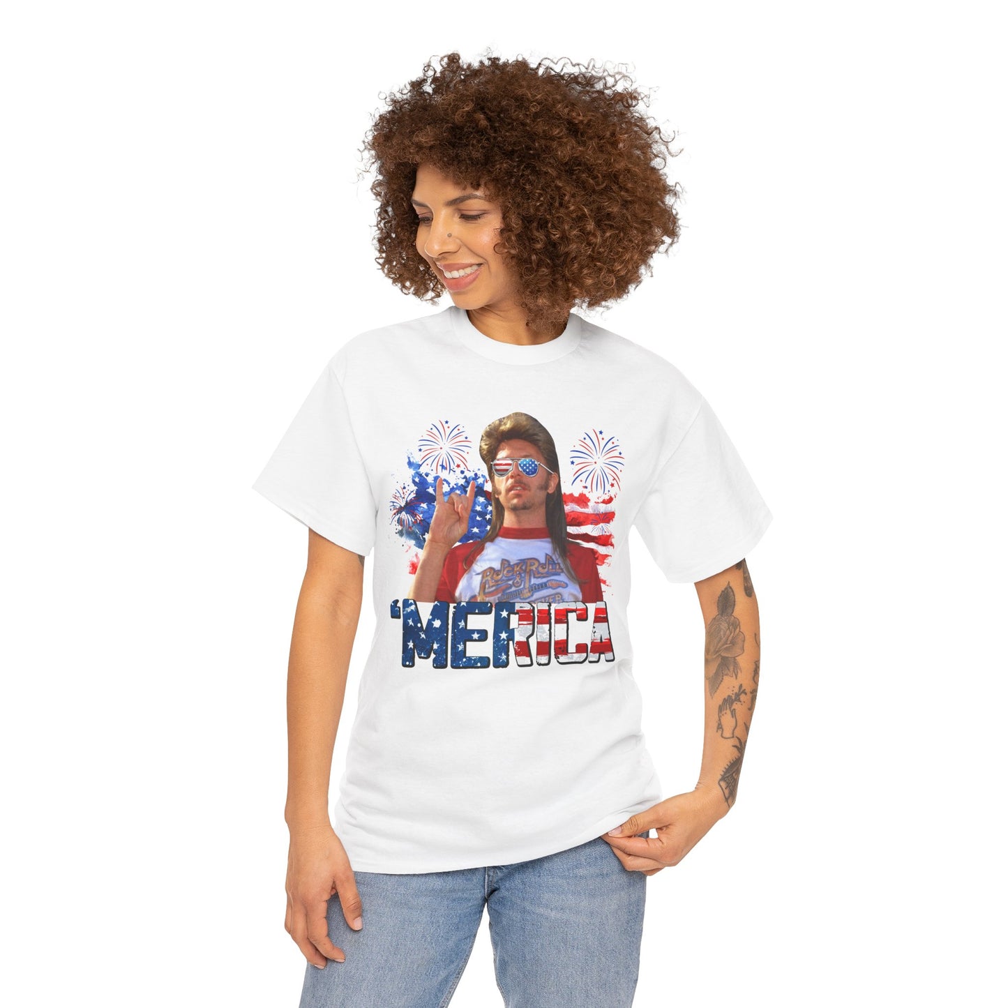 Nothing Better Than Joe Dirt 'Merica Shirt Patriotic Unisex Heavy Cotton Tee - Perfect for July 4th, BBQs, Festivals, Casual Wear, Gifts for Friends, Fourth of July