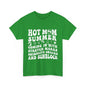 Hot Momma Casual Tee, Fun Graphic Shirt, Perfect Gift for Friends, Family Gatherings, Everyday Wear, Summer Vibes