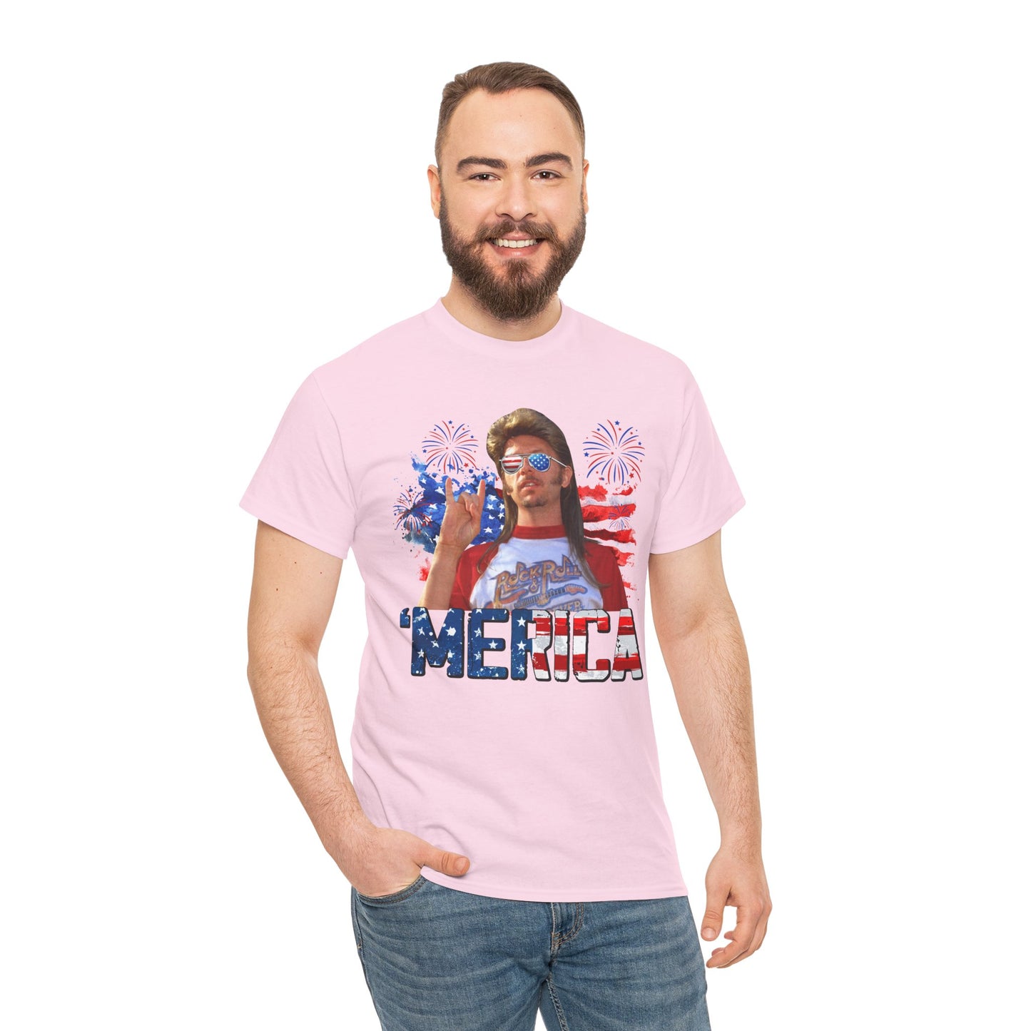 Nothing Better Than Joe Dirt 'Merica Shirt Patriotic Unisex Heavy Cotton Tee - Perfect for July 4th, BBQs, Festivals, Casual Wear, Gifts for Friends, Fourth of July
