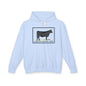 New Pretty Girls Run Pretty Cattle Comfort Colors Lightweight Hooded Sweatshirt - Multiple Colors Available