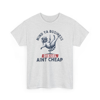 Diesel Aint Cheap!! Great Tee for Guys or Gals, Funny Raccoon Tee Shirt, Diesel Trucks, Farmers Tee, Tractor Tshirt, Diesel Prices, Funny Tshirt