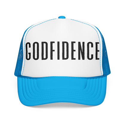 New Merch!!! We All Need Godfidence.....Foam Trucker Hat (Embroidery)  His Promise