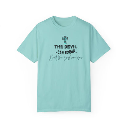 Turquoise Cross Unisex T-shirt - The Lord has Won