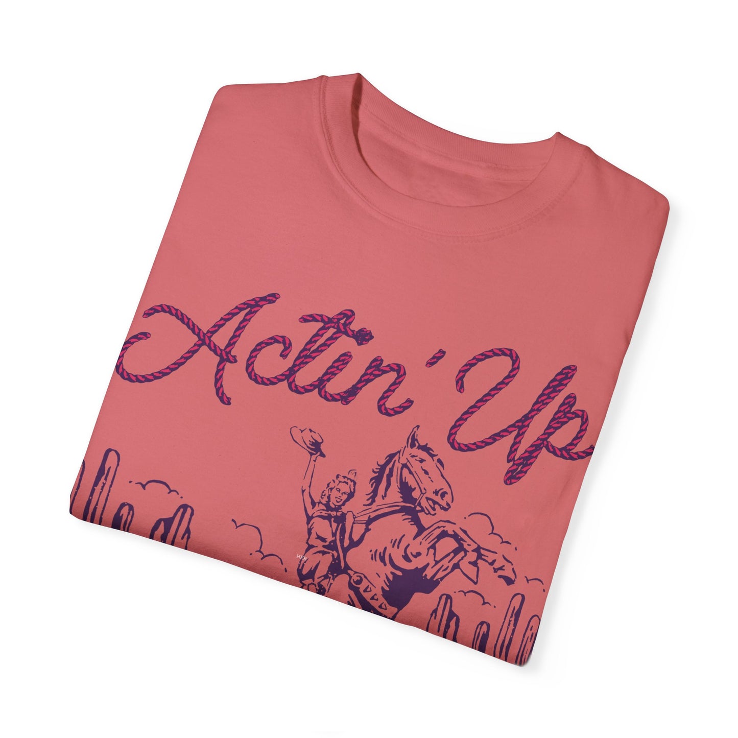 Spunky Acting Up Cowgirl T-shirt