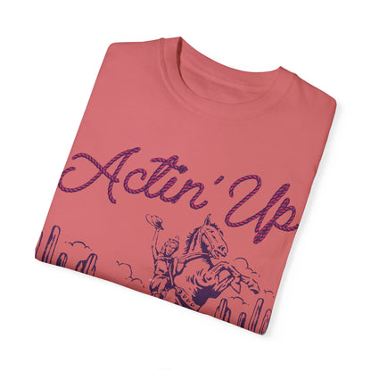 Spunky Acting Up Cowgirl T-shirt