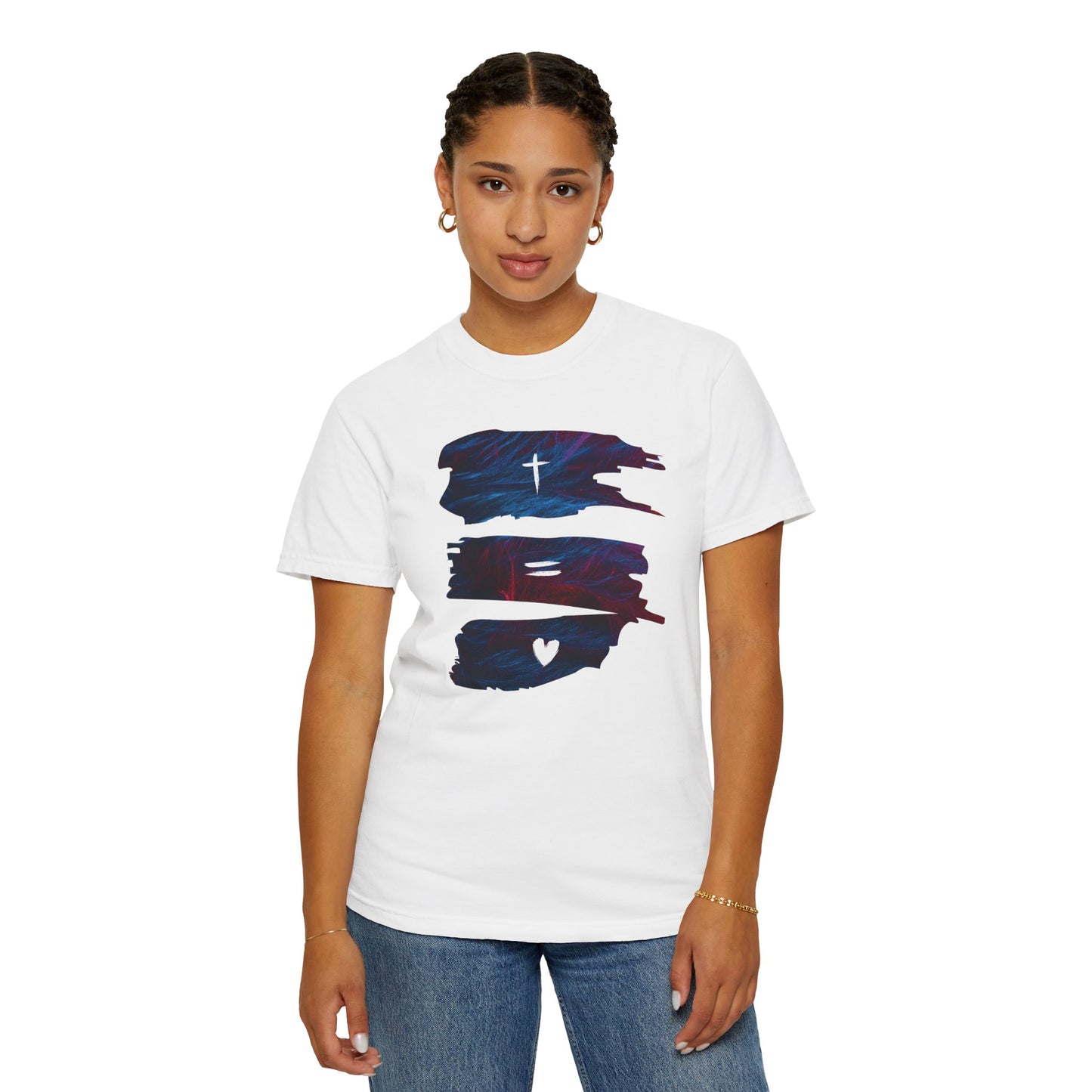 Faith Equals Love Unisex T-shirt - Church Camp Vacation Bible School Shirt