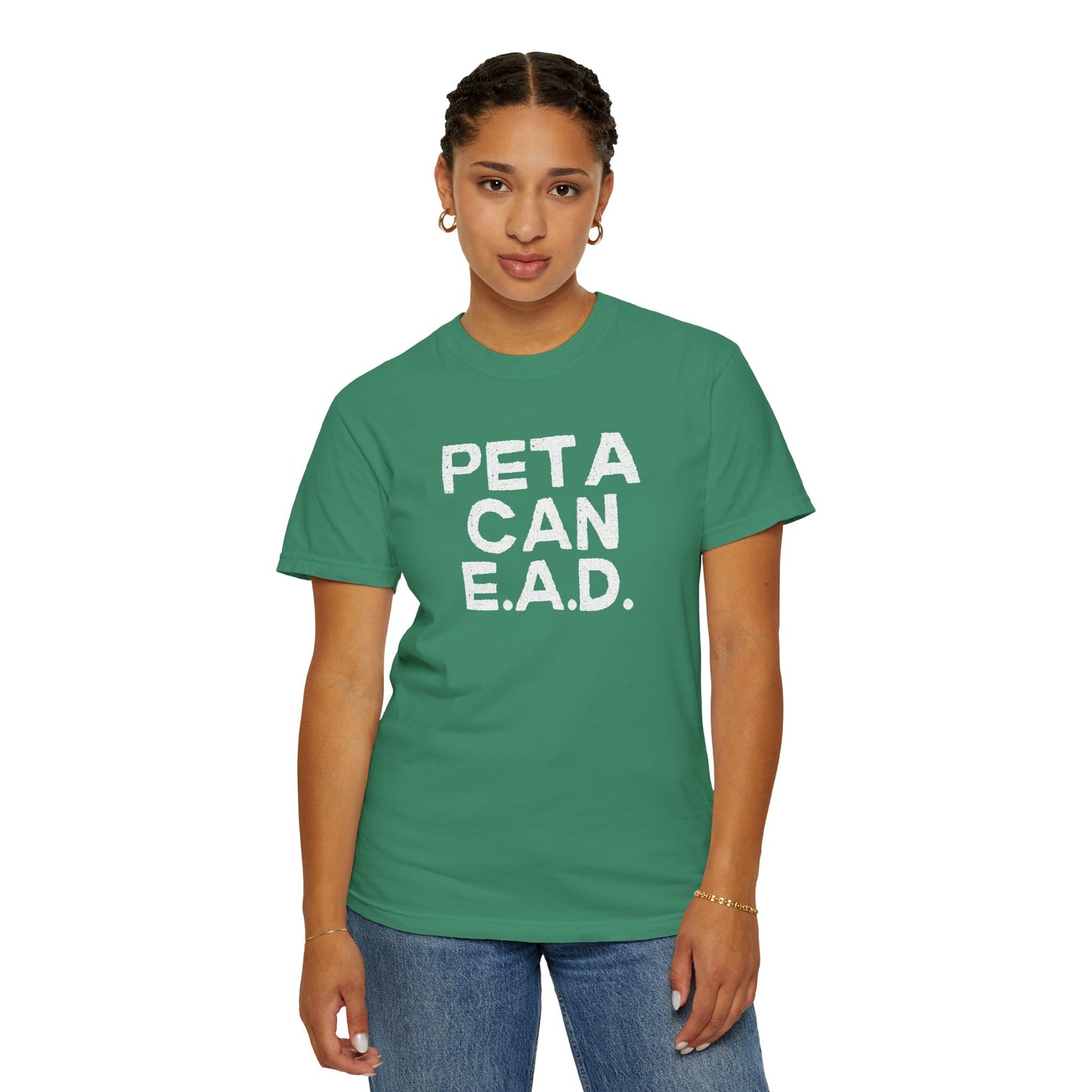 Hey Farmers!!! Here is one for you...... PETA CAN EAD!!! Unisex Tee, Cattle Farmer Tshirt, Farm Tshirt