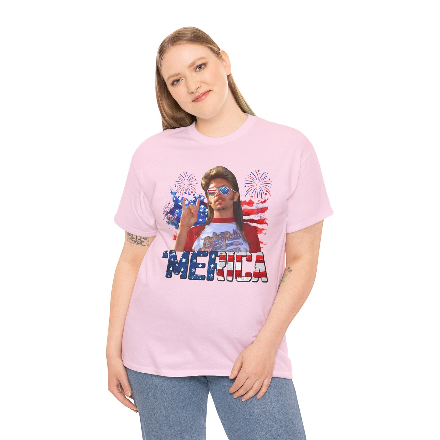 Nothing Better Than Joe Dirt 'Merica Shirt Patriotic Unisex Heavy Cotton Tee - Perfect for July 4th, BBQs, Festivals, Casual Wear, Gifts for Friends, Fourth of July