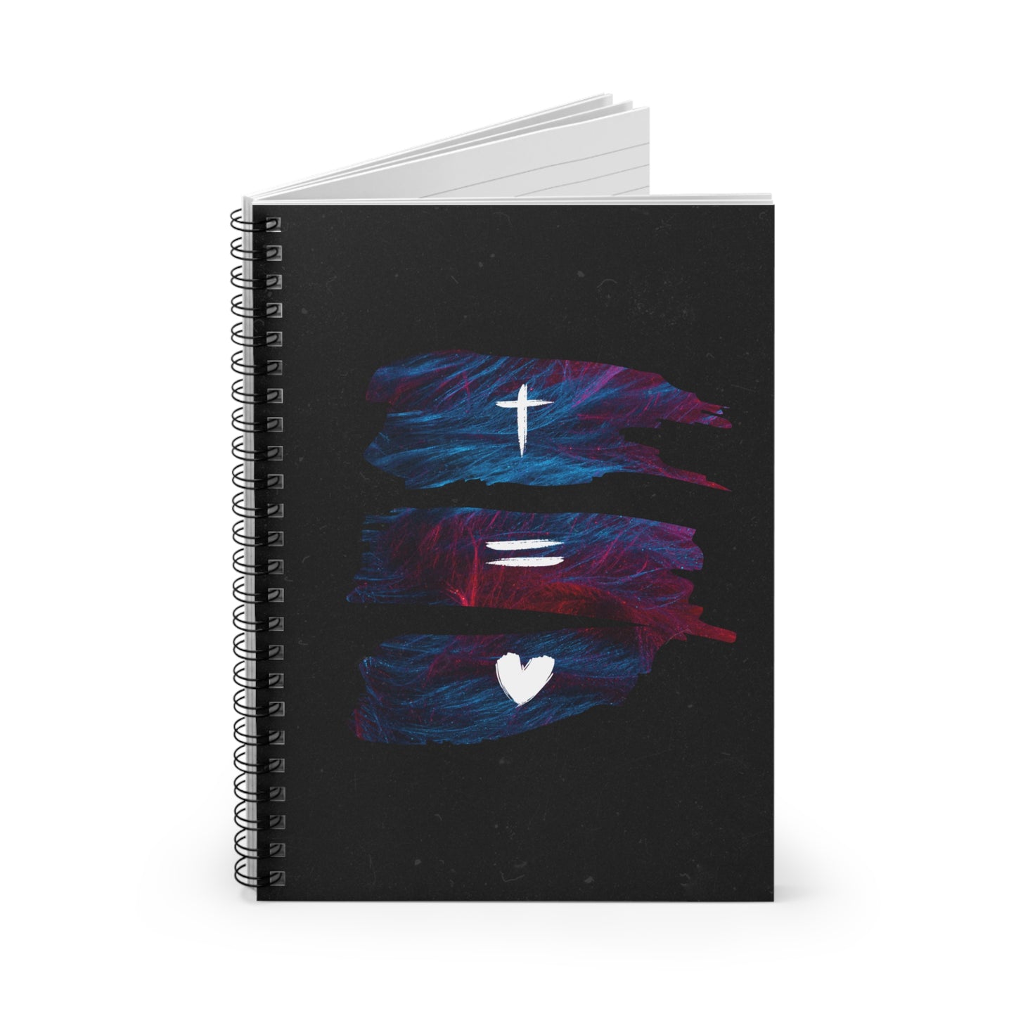 Prayer Journal - Inspirational Spiral Notebook - Faith & Love Design Easter