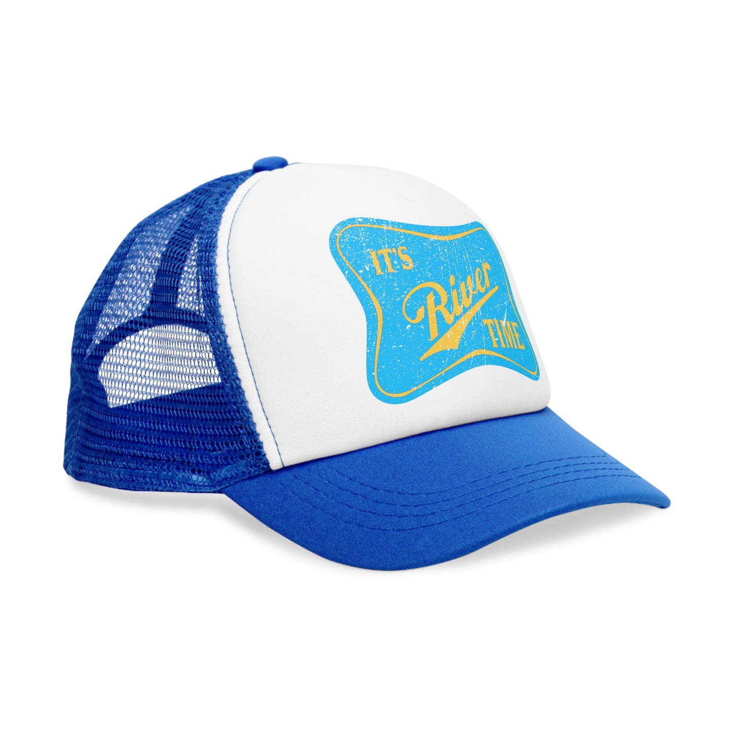 The River Said You Need To Buy This ..... New River Time Trucker Hat -Check Out The 3 Great Colors