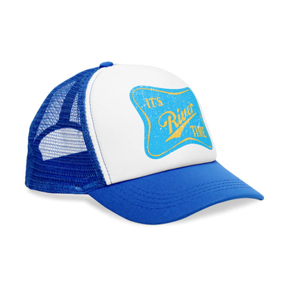 The River Said You Need To Buy This ..... New River Time Trucker Hat -Check Out The 3 Great Colors