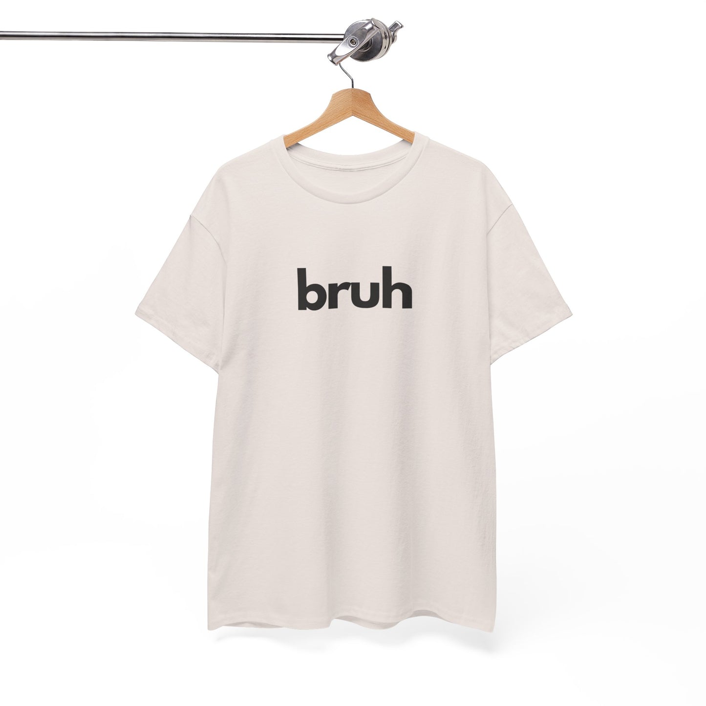Yo Yo! BRUH.......Funny 'bruh' Unisex Heavy Cotton Tee - Casual Graphic Shirt for Everyday Wear Simple  9 Great Colors Mothers Fathers Day