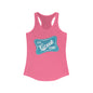 New The Creek is Calling ... Creek Time Racerback Tank, Summer Tank Top, Turquoise Graphic Design, Distressed, Vintage Vibe,