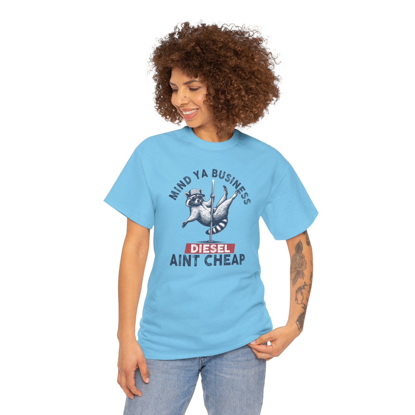Diesel Aint Cheap!! Great Tee for Guys or Gals, Funny Raccoon Tee Shirt, Diesel Trucks, Farmers Tee, Tractor Tshirt, Diesel Prices, Funny Tshirt