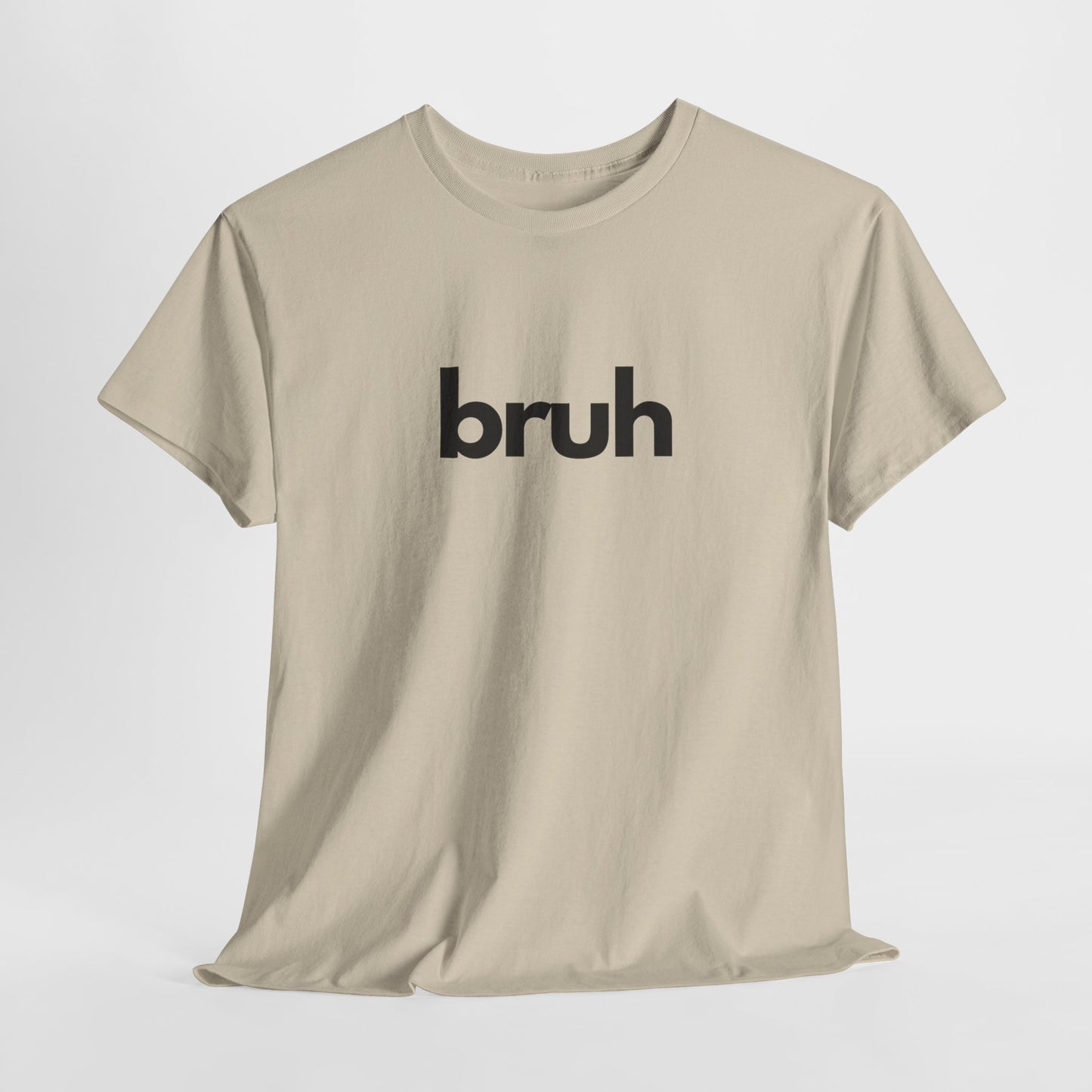 Yo Yo! BRUH.......Funny 'bruh' Unisex Heavy Cotton Tee - Casual Graphic Shirt for Everyday Wear Simple  9 Great Colors Mothers Fathers Day