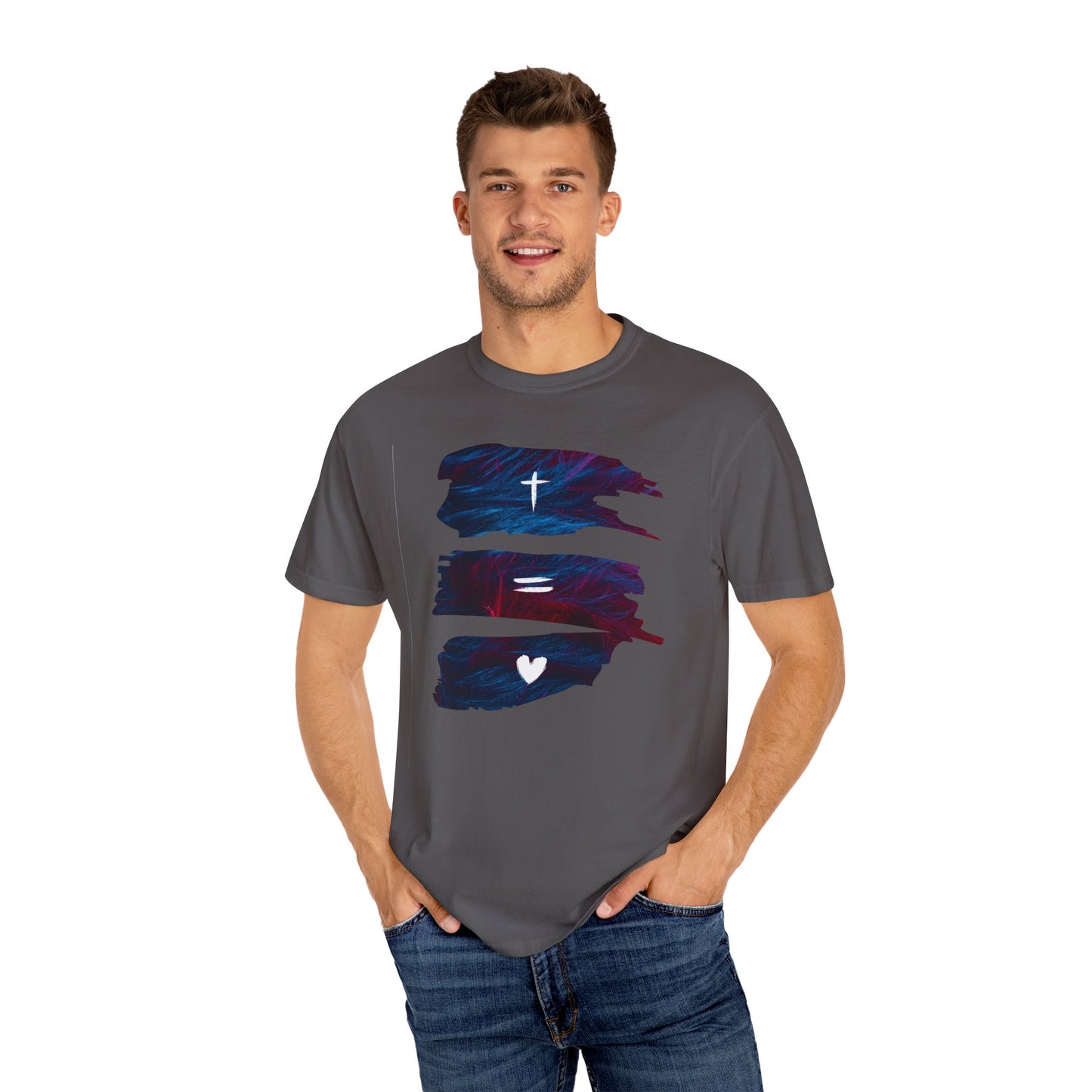 Faith Equals Love Unisex T-shirt - Church Camp Vacation Bible School Shirt