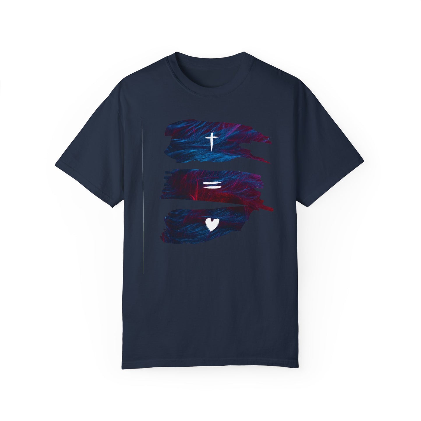 Faith Equals Love Unisex T-shirt - Church Camp Vacation Bible School Shirt