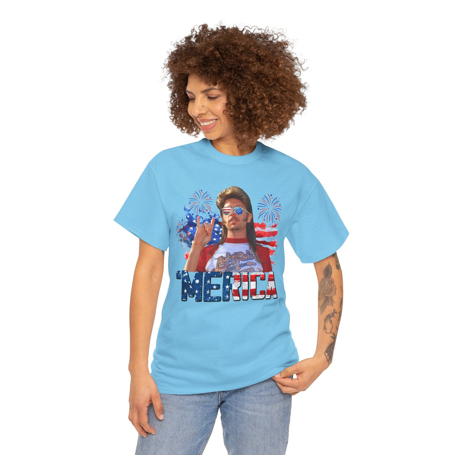 Nothing Better Than Joe Dirt 'Merica Shirt Patriotic Unisex Heavy Cotton Tee - Perfect for July 4th, BBQs, Festivals, Casual Wear, Gifts for Friends, Fourth of July
