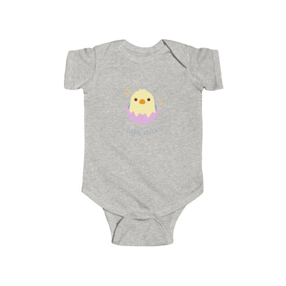 So So Sweet Newborn  Little Chick Infant Bodysuit - Newborn Chick Onesie, Baby Shower Gift, Unisex Onesie Pink, Grey, White
