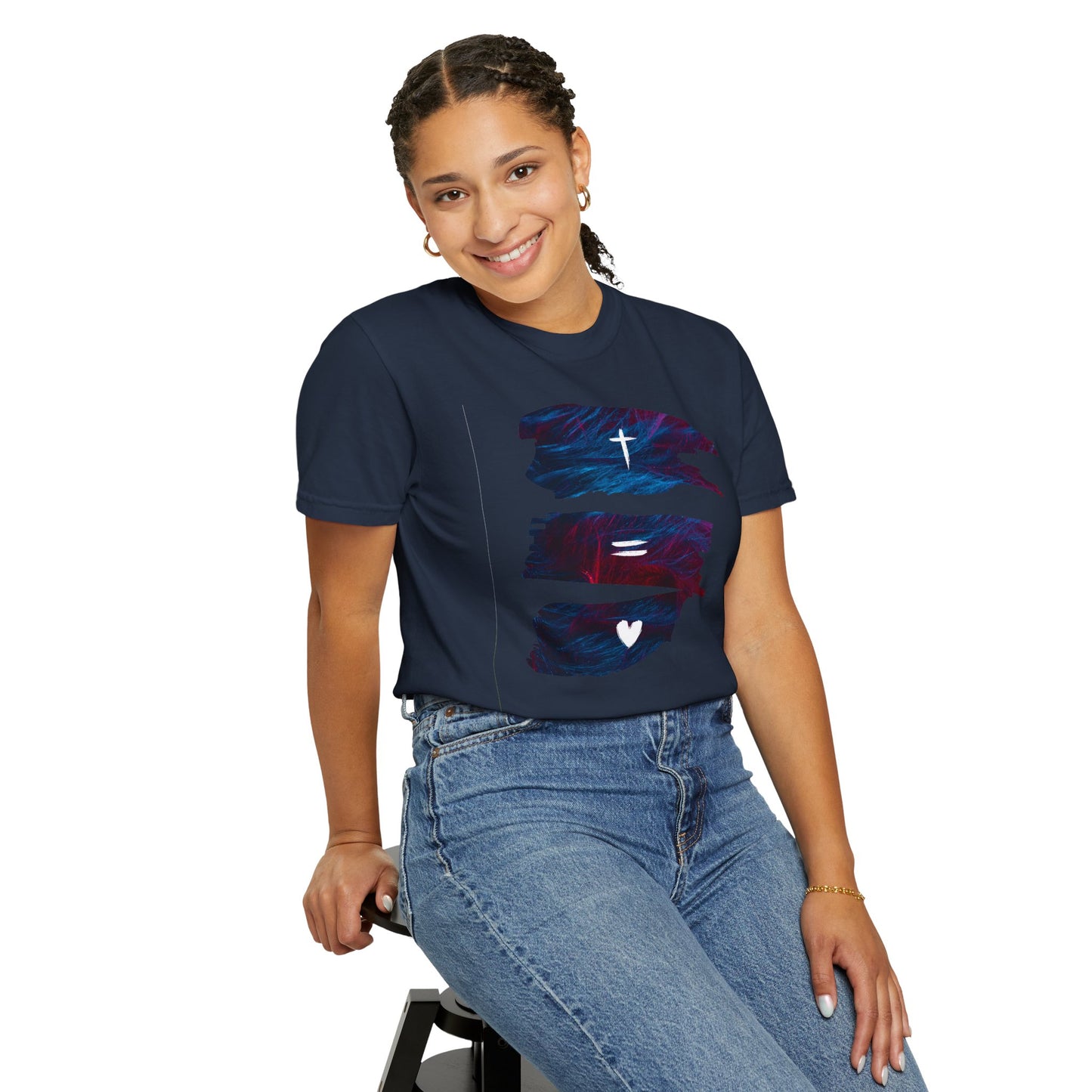 Faith Equals Love Unisex T-shirt - Church Camp Vacation Bible School Shirt