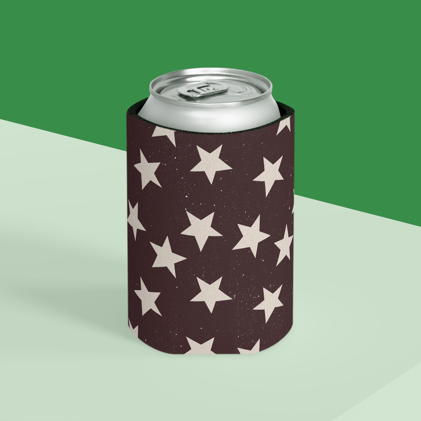Rustic Star Can Cooler Americana Stars - Western Vibes - Retro Stars