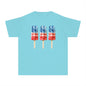 Patriotic Youth Tee with Popsicles, Kids Summer T-Shirt, Independence Day Gift, 4th of July Apparel, Fun Outdoor Wear