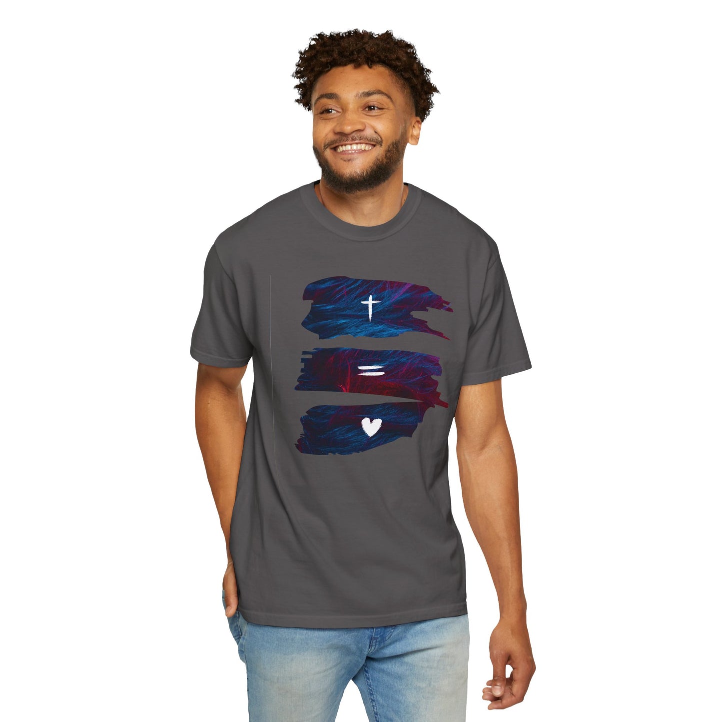 Faith Equals Love Unisex T-shirt - Church Camp Vacation Bible School Shirt