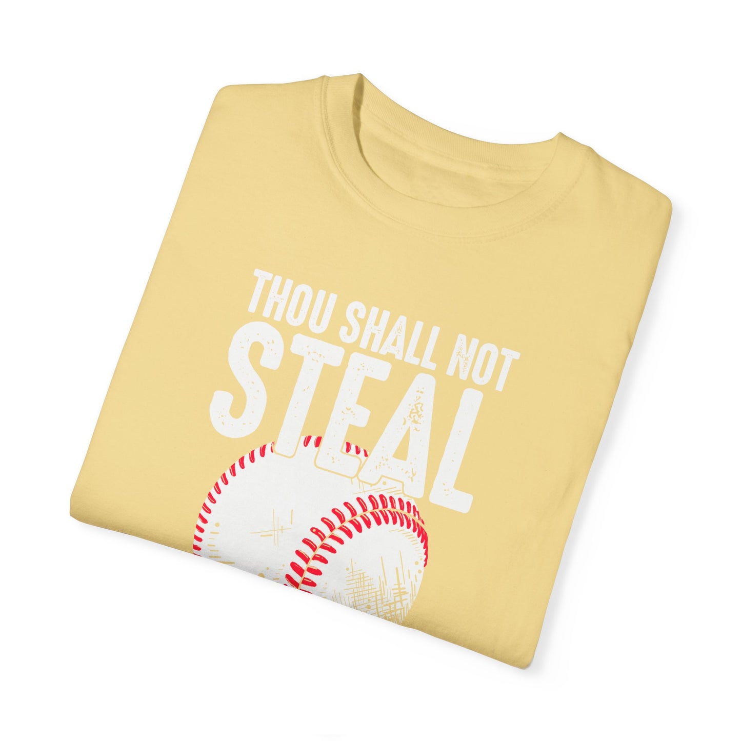 Baseball / Softball Christian Unisex T-shirt - Thou Shall Not Steal Design