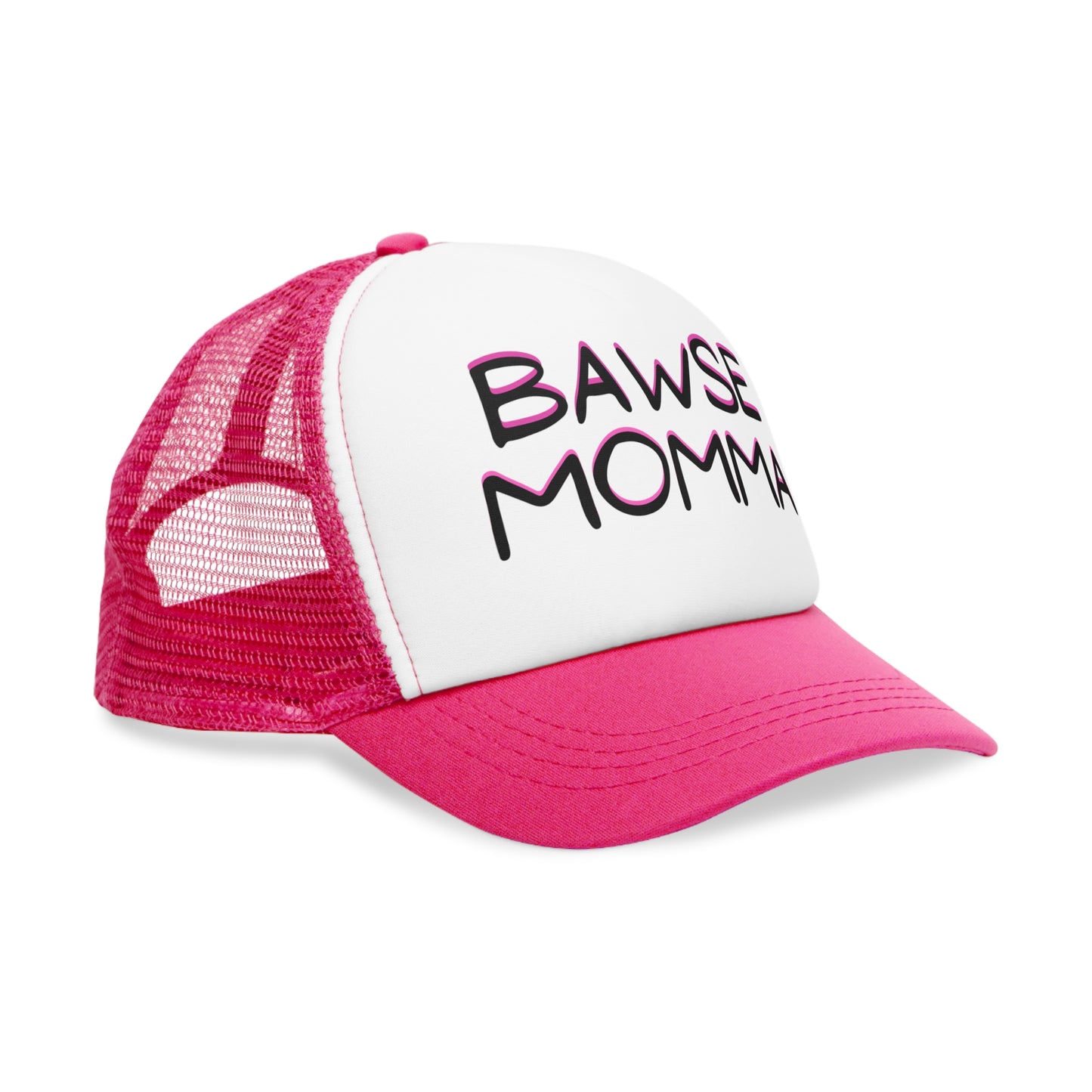 The Bawse Momma Mesh Cap - Stylish Trucker Hat for Empowered Moms - Mothers Day Present