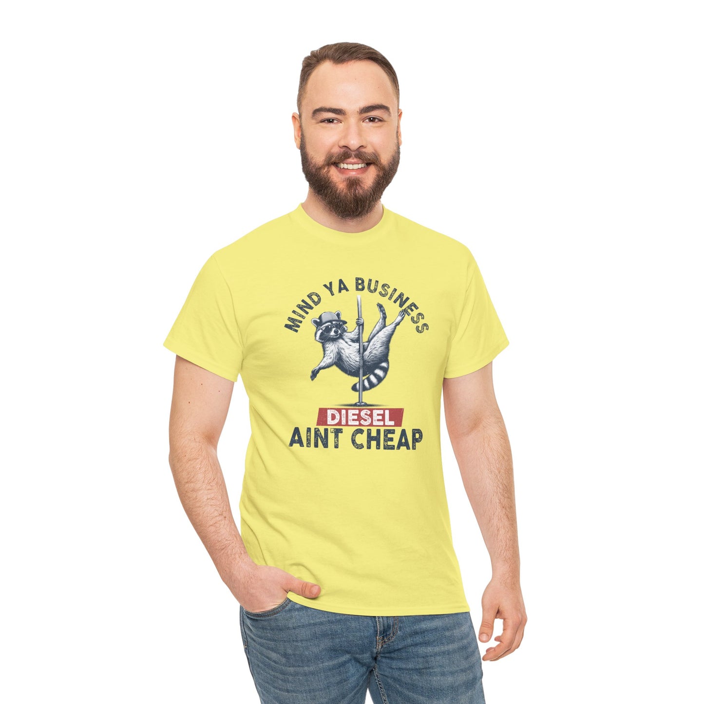 Diesel Aint Cheap!! Great Tee for Guys or Gals, Funny Raccoon Tee Shirt, Diesel Trucks, Farmers Tee, Tractor Tshirt, Diesel Prices, Funny Tshirt