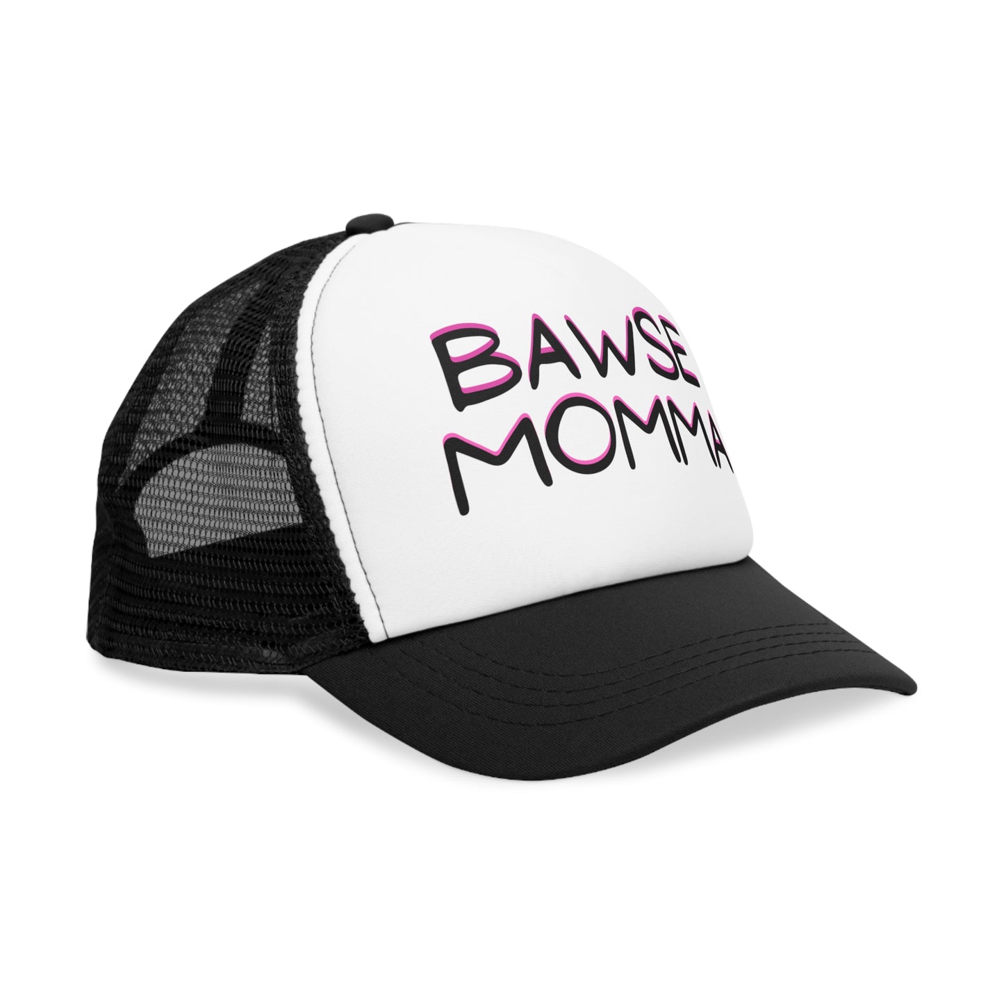 The Bawse Momma Mesh Cap - Stylish Trucker Hat for Empowered Moms - Mothers Day Present