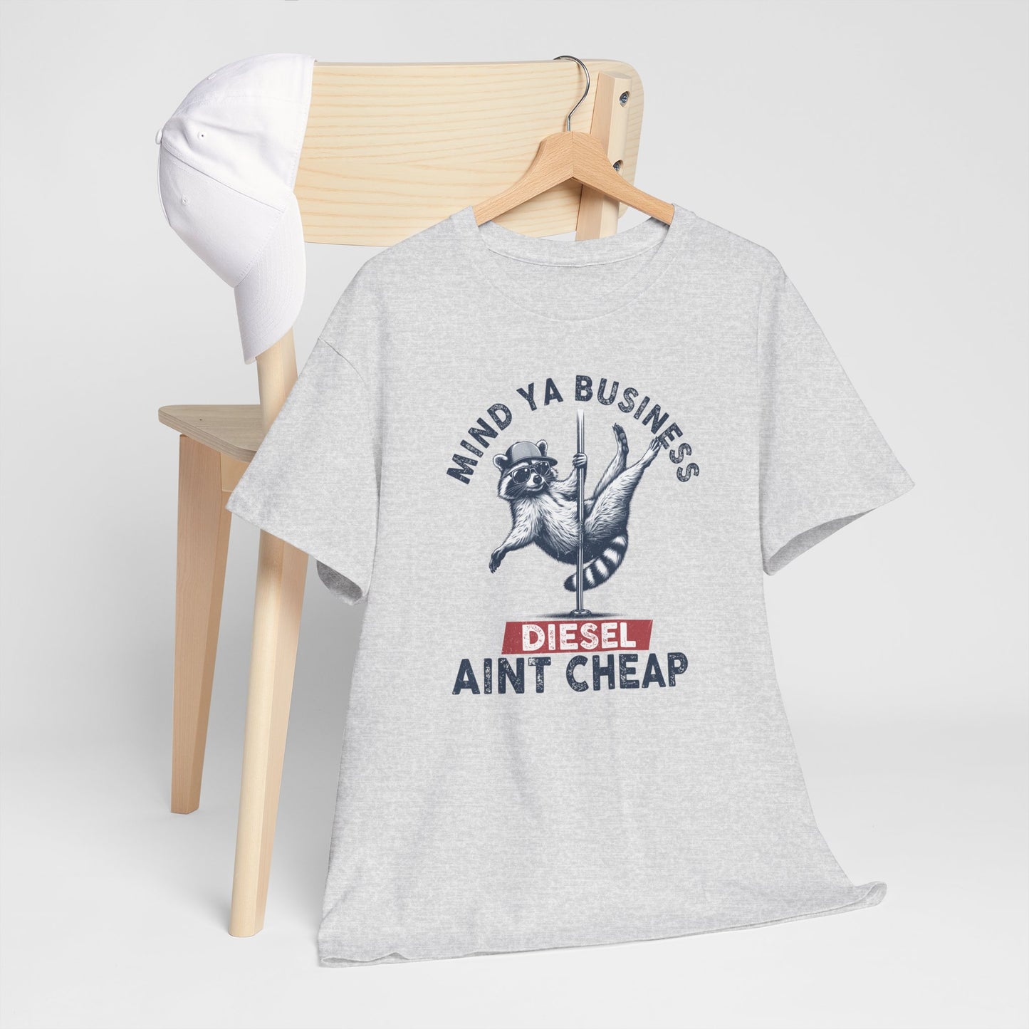 Diesel Aint Cheap!! Great Tee for Guys or Gals, Funny Raccoon Tee Shirt, Diesel Trucks, Farmers Tee, Tractor Tshirt, Diesel Prices, Funny Tshirt