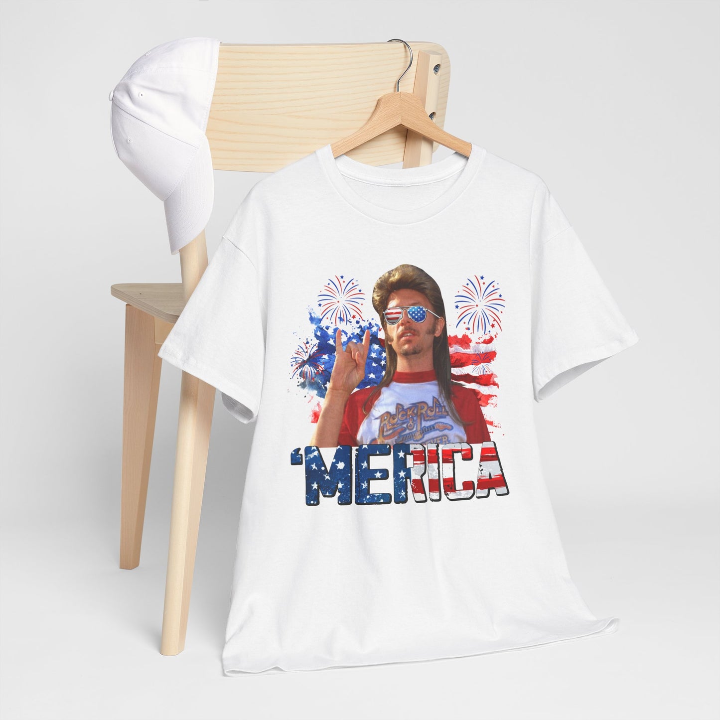 Nothing Better Than Joe Dirt 'Merica Shirt Patriotic Unisex Heavy Cotton Tee - Perfect for July 4th, BBQs, Festivals, Casual Wear, Gifts for Friends, Fourth of July