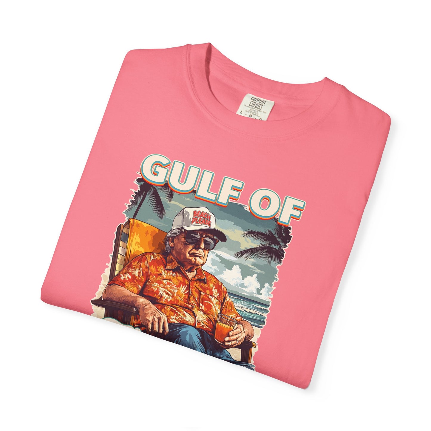 Donald Trump Vintage Gulf of America T-Shirt - Relaxed Fit Unisex Tee Gulf Of America Patriotic Tee, Gulf of America Shirt Est 2025